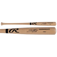 Jim Thome Cleveland Indians Autographed Blonde Rawlings Pro Bat with "612 HR" Inscription
