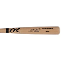 Jim Thome Cleveland Indians Autographed Blonde Rawlings Pro Bat with "612 HR" Inscription