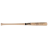 Jim Thome Cleveland Indians Autographed Blonde Rawlings Pro Bat with Multiple Inscriptions