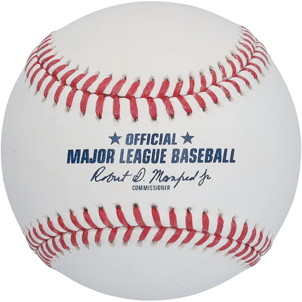 Jim Thome Cleveland Indians Autographed Hall of Fame Logo Baseball with "HOF 18" Inscription