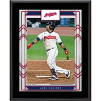 Jose Ramirez Cleveland Indians 10.5'' x 13'' Sublimated Player Name Plaque