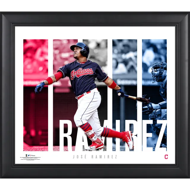 Lids Jose Ramirez Cleveland Guardians Fanatics Authentic Framed 15 x 17  Player Panel Collage