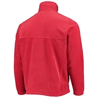 Men's Columbia Red Cleveland Indians Full-Zip Flanker Jacket