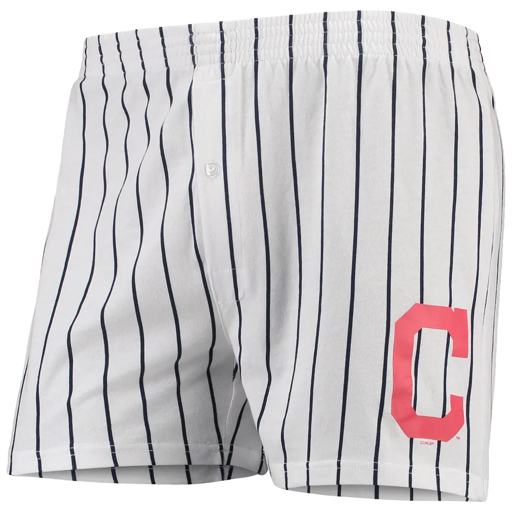 New York Yankees Concepts Sport Vigor Boxer Shorts - White, Size: Large