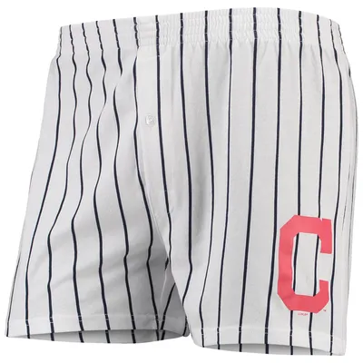 Cleveland Indians Concepts Sport Vigor Boxer Shorts - White