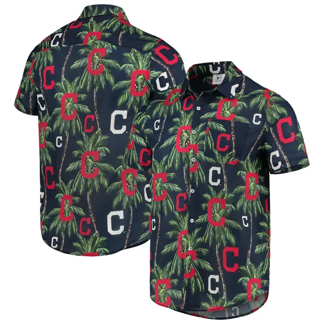 Lids Cleveland Indians UNTUCKit Button-Up Long Sleeve Shirt - Navy