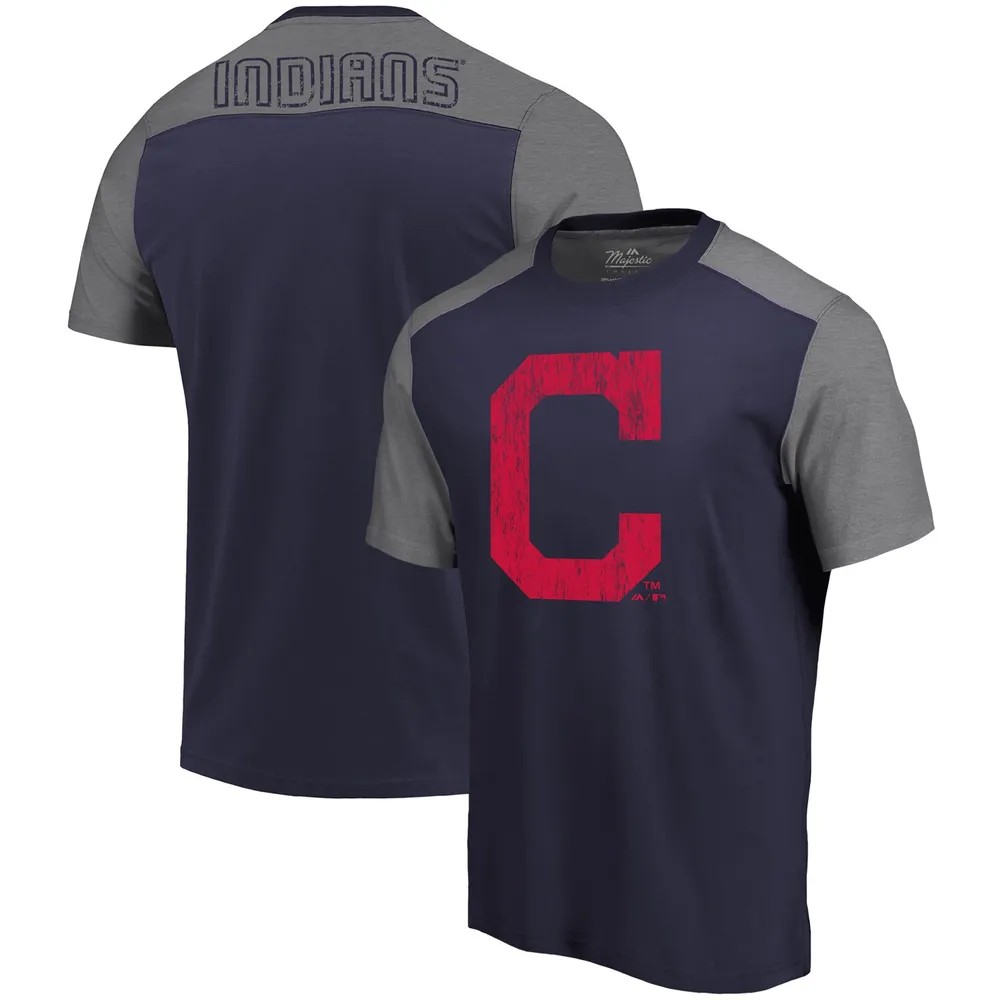 Nike Men's Cleveland Indians Dri-FIT Slubbed Tee