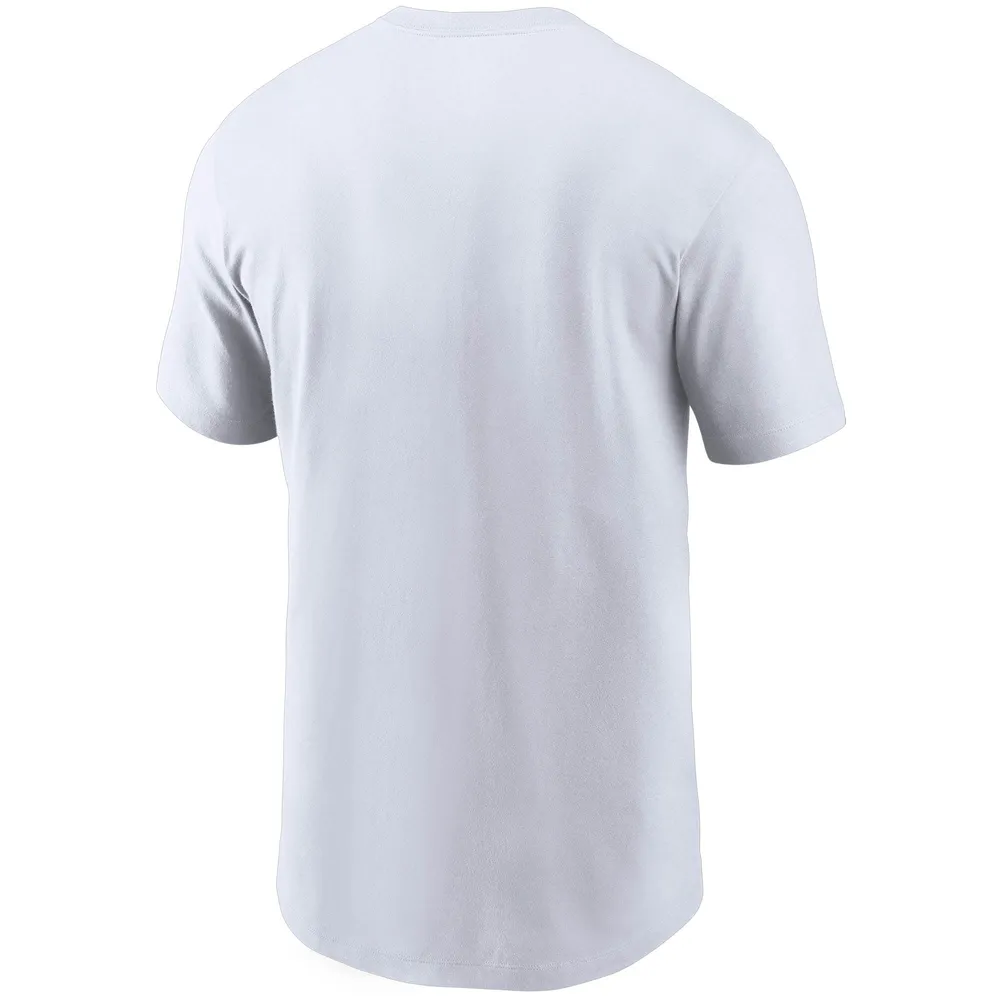 Men's Cleveland Indians Nike White MLB Practice T-Shirt
