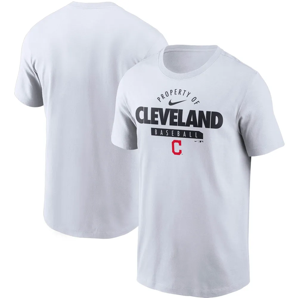 Nike Men's Nike Cleveland Indians Primetime Property Of Practice T-Shirt