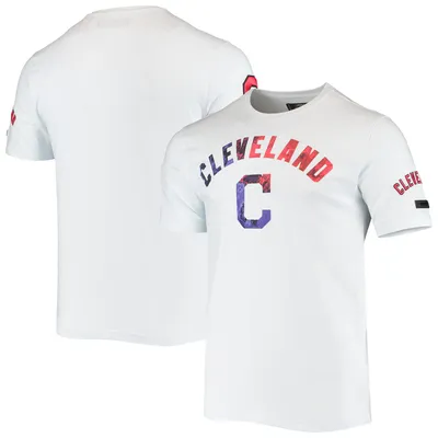 Lids Cleveland Indians Nike Women's Color Split Tri-Blend 3/4-Sleeve Raglan  T-Shirt - White/Heathered Navy