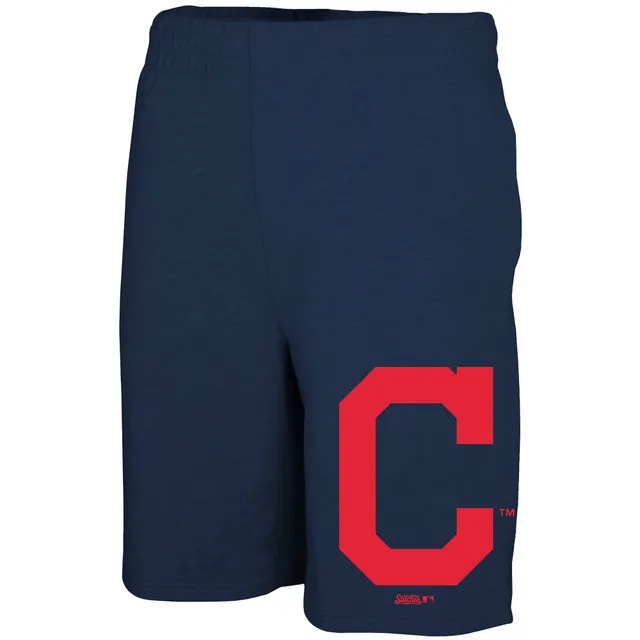 Cleveland Indians Stitches Youth Heat Transfer T-Shirt - Navy