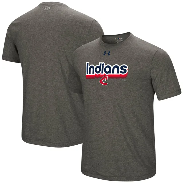 Men's Fanatics Branded Navy/Gray Cleveland Indians Team Logo T-Shirt Combo  Set