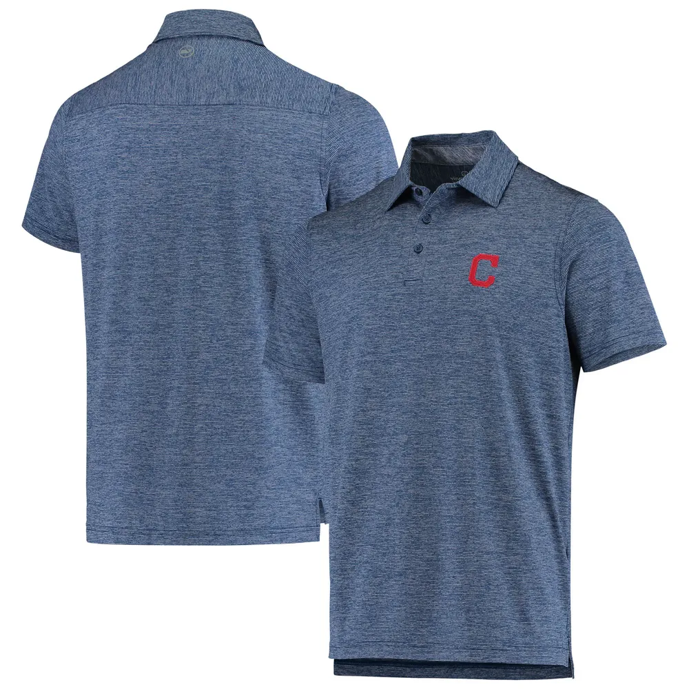 Vineyard Vines Men's Vineyard Vines Navy Cleveland Indians Destin Polo