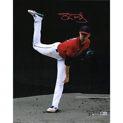 Shane Bieber Cleveland Indians Autographed 11" x 14" Spotlight Photograph