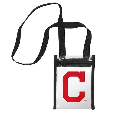 Sac fourre-tout transparent Cleveland Indians pour femme