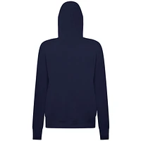 Sweat à capuche imprimé graphique Cleveland Indians Adorn Throwback Spellout pour femme de Levelwear Navy