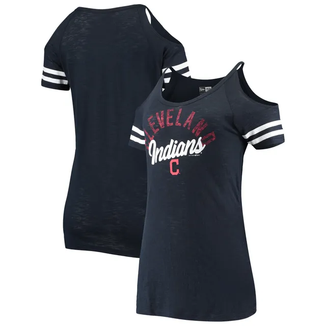 Lids Boston Red Sox New Era Women's Slub Jersey Scoop Neck Side