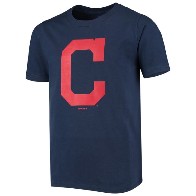 Youth Stitches Navy/White Cleveland Indians Team T-Shirt Combo Set