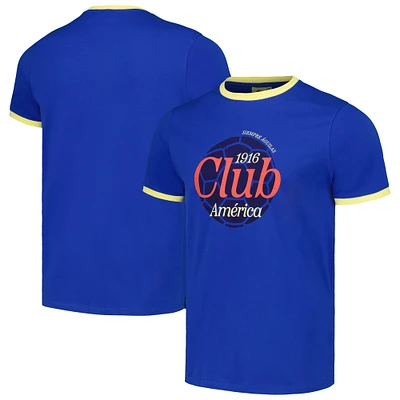 Men's Blue Club America Established Relaxed Fit T-Shirt