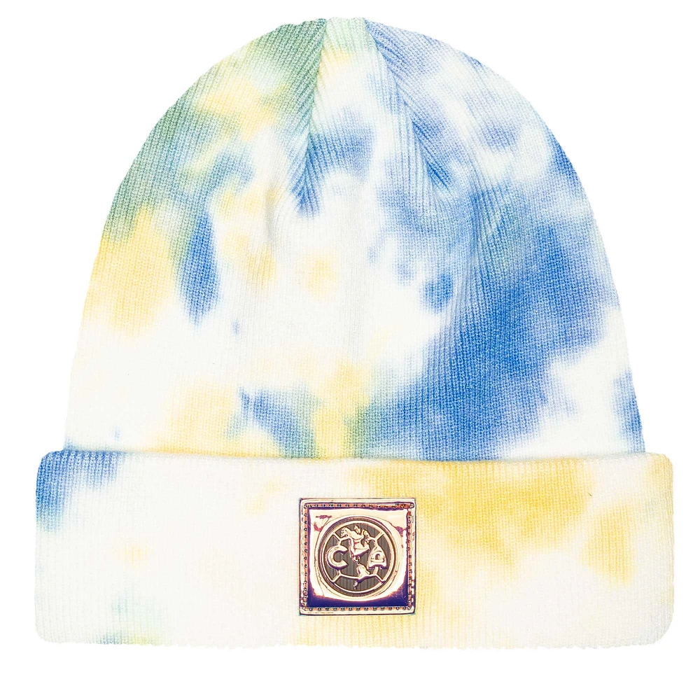 Men's Club America Psychedelic Cuffed Knit Hat