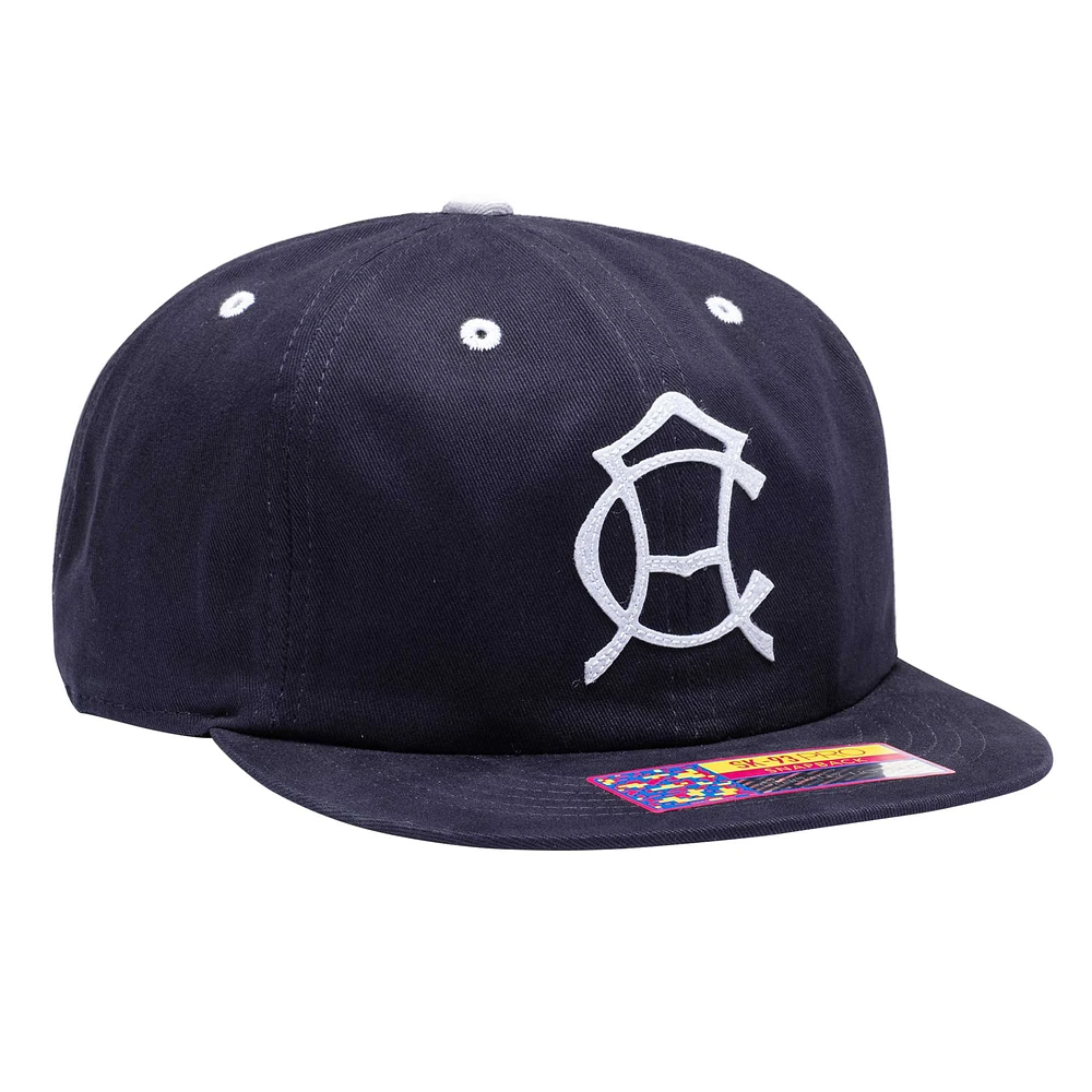 Men's Fan Ink Navy Club America Bankroll Snapback Hat