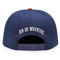 Casquette Snapback Homme Bleu Marine/Orange Club America Día de Muertos