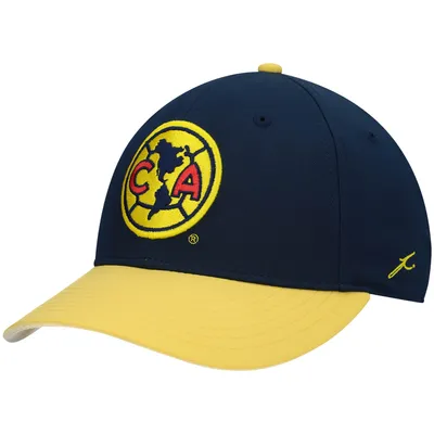 Club America Core Snapback Hat - Navy/Yellow