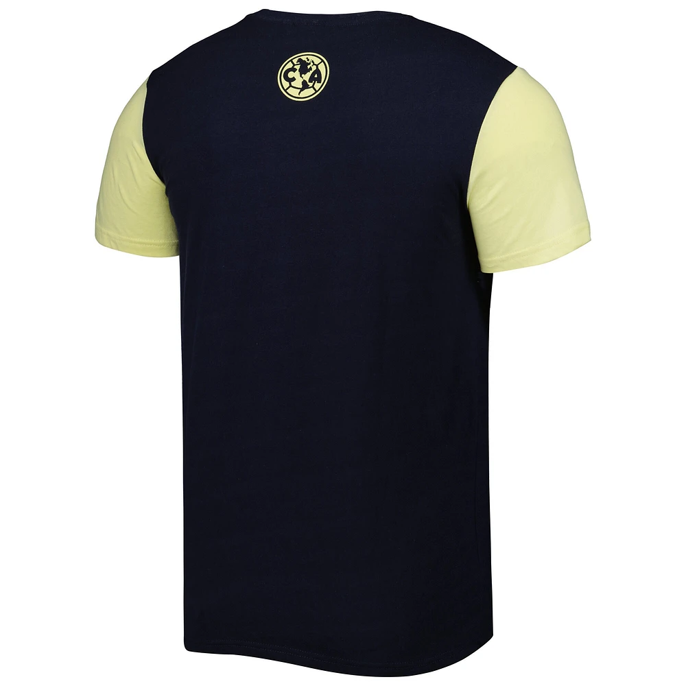 T-shirt Homme Navy Club America Expression