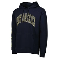 Men's Navy Club America Leisure Pullover Hoodie