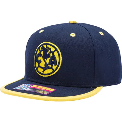 Club America Tape Snapback Hat - Navy