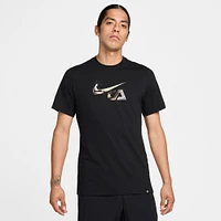 T-shirt Nike Club America CA x Swoosh noir pour homme