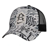 Casquette ajustable Nike Black Club America CA x Woven Patch Rise Trucker pour homme