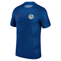 Men's Nike Blue Club America 2023/24 Academy Pro Pre-Match Top