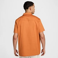 Men's Nike Burnt Orange Club America CA x Woven Button-Down Shirt