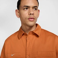 Men's Nike Burnt Orange Club America CA x Woven Button-Down Shirt