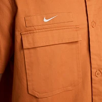 Men's Nike Burnt Orange Club America CA x Woven Button-Down Shirt
