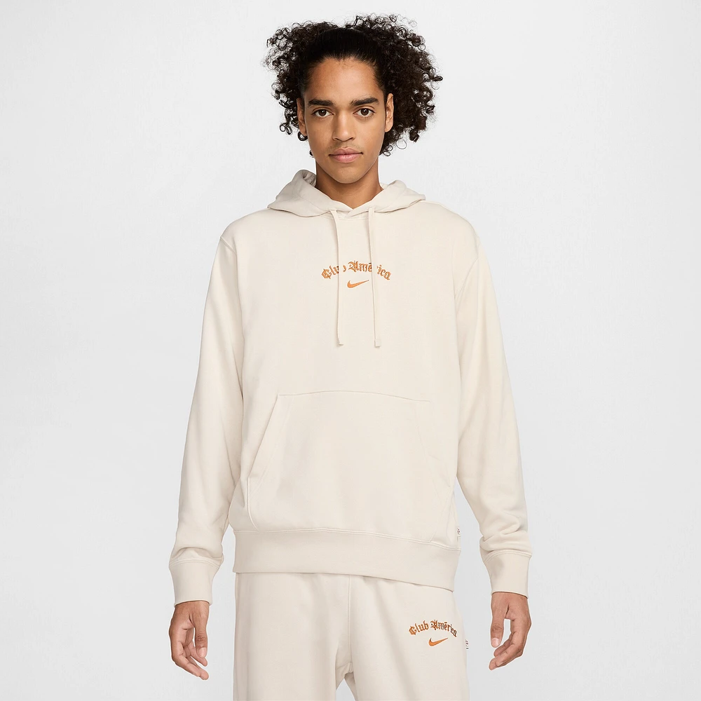 Men's Nike Cream Club America CA x Fleece Pullover Hoodie