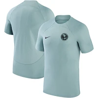 Maillot d'entraînement d'équipe Nike Club America Academy Pro Raglan Performance gris pour homme