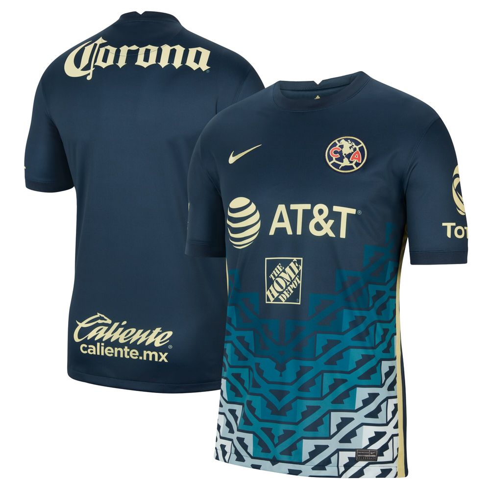 Men's Nike Navy Club America 2021/22 Away Breathe Stadium Replica Jersey