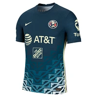 Maillot Nike Navy Club America 2021/22 Extérieur Vapor Match Authentique pour Homme