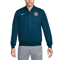 Men's Nike Navy Club America Full-Zip Bomber Jacket