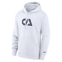 Men's Nike White Club America Fleece Pullover Hoodie