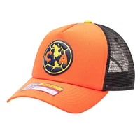 Men's Orange Club America Aspen Trucker Adjustable Hat