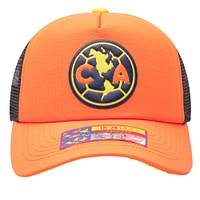 Men's Orange Club America Aspen Trucker Adjustable Hat