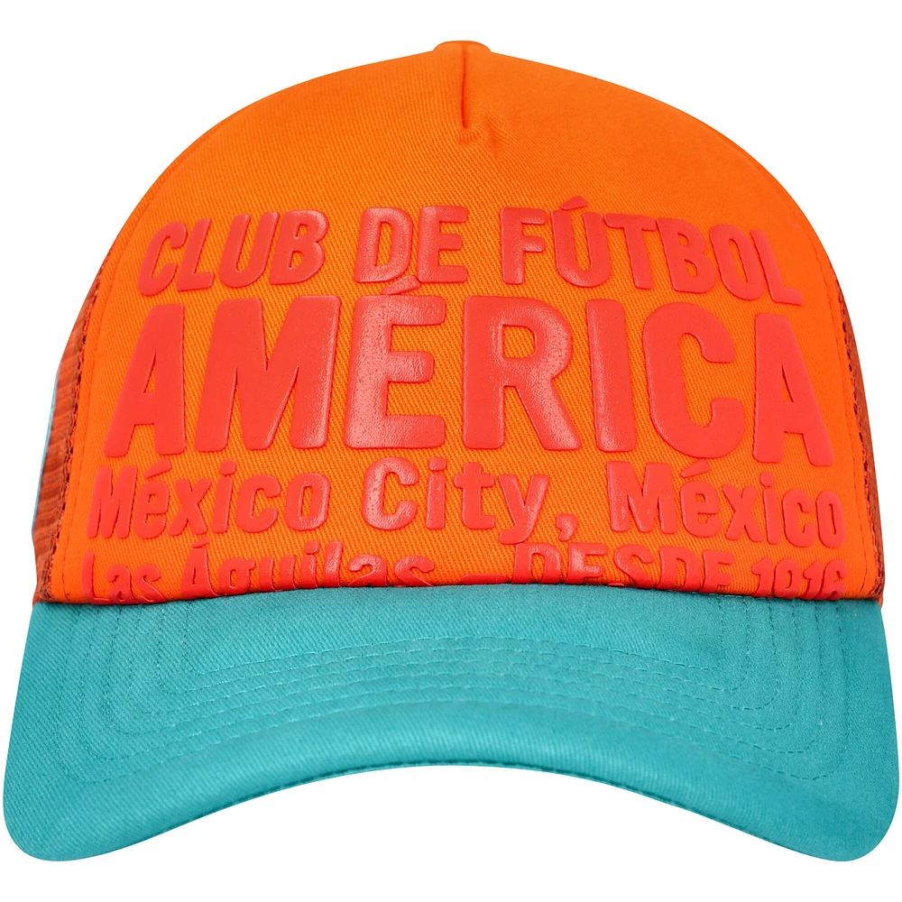 Men's Orange Club America Club Gold Adjustable Hat