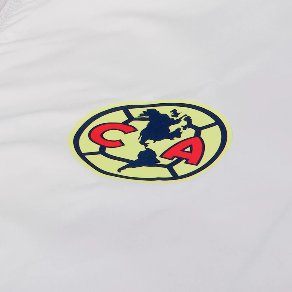 Men's White Club America Home Match Hoodie Full-Zip Windbreaker Jacket
