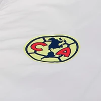 Men's White Club America Home Match Hoodie Full-Zip Windbreaker Jacket