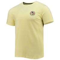 Men's Yellow Club America Retro Heavy T-Shirt