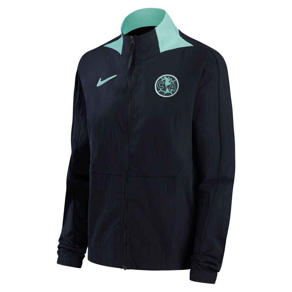 Women's Nike Black Club America Anthem Raglan Full-Zip Jacket