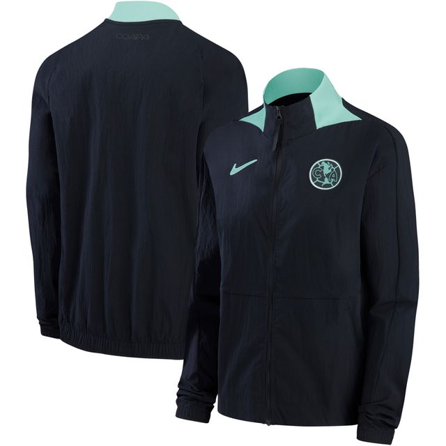 Veste Nike Club America Anthem Raglan entièrement zippée pour femme, noire